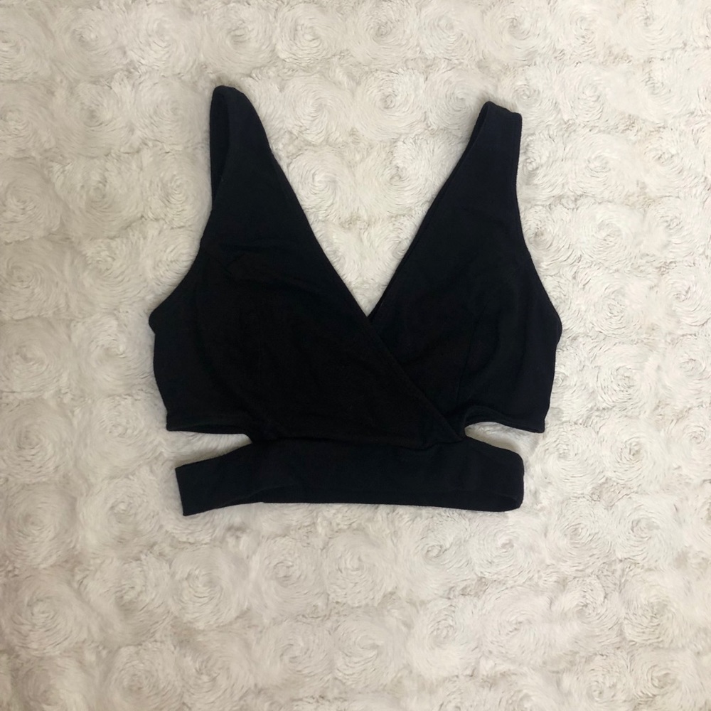 Black Crop Top